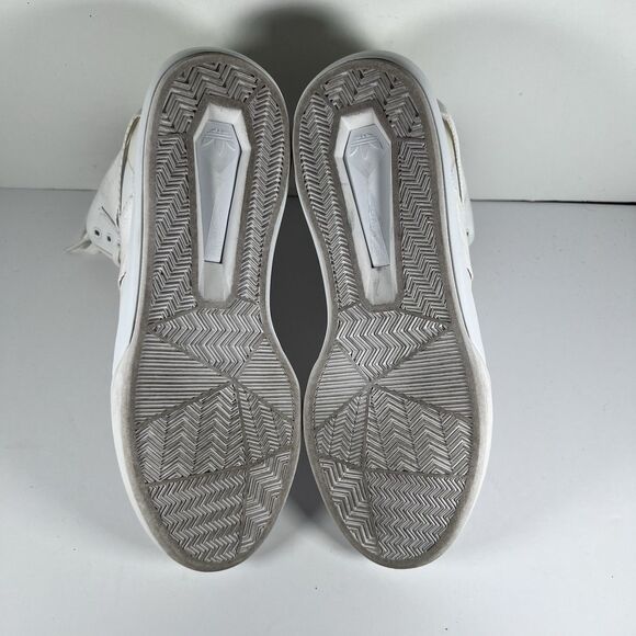 Adidas Originals C-10 Mid White Lace Up Basketball Shoes Sneakers Men's Size 6.5 - Picture 7 of 8